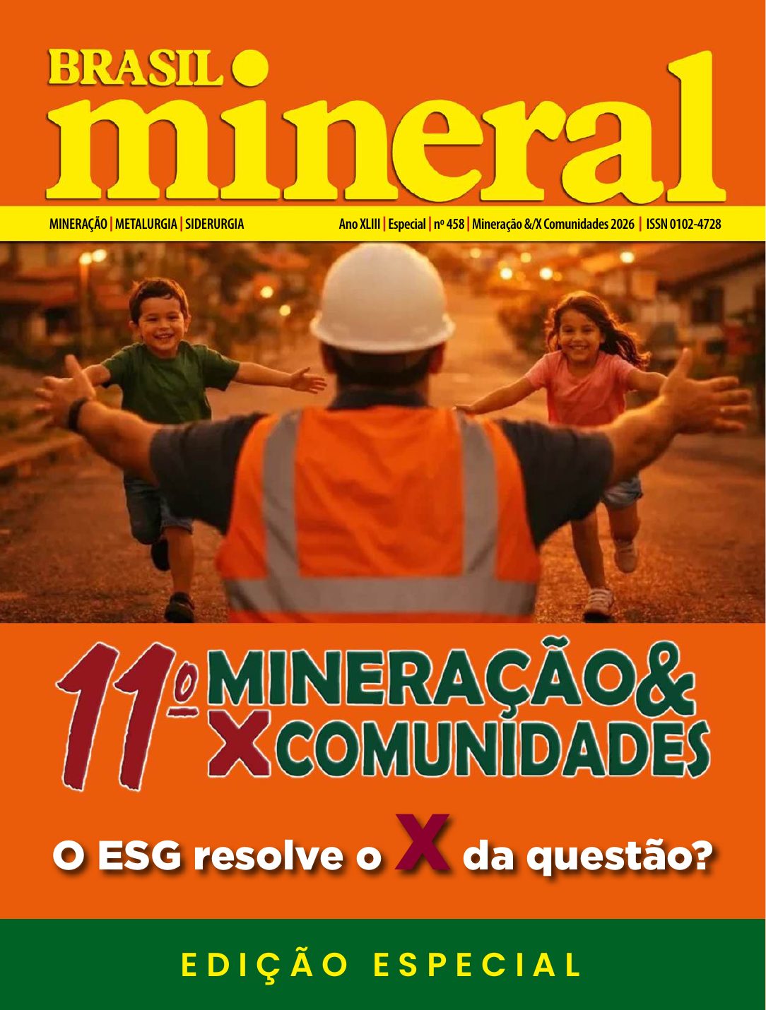 Capa da Brasil Mineral nº 458